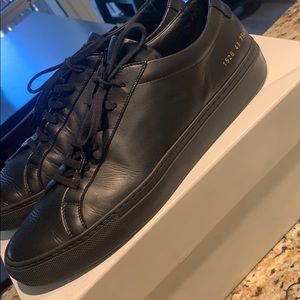 Common projects all black, size 43
